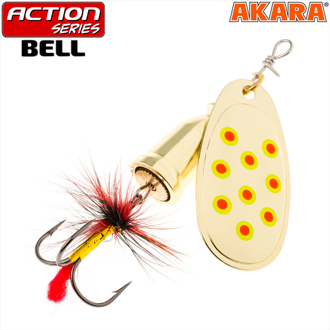Блесна вращ. Akara Action Series Bell 4 10 гр. 1/3 oz. A40