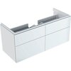 Geberit Xeno2 500.518.01.1 Тумба под раковину, 117.4x53x46.2см, Белый / Высокоглянцевое покрытие