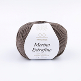 Пряжа Infinity Merino Extrafine 2652 молочный шоколад
