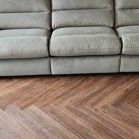 SPC ламинат My Step Аква Елка (Aqua Herringbone) - Барла (MSA150)