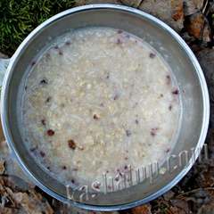 Овсяная каша с вишней и изюмом 'Organic food' 70г готовая