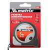 Рулетка Continuous fixation,5 м х 19 мм,двухкомпонентный корпус,плавная фиксация Matrix — фото 6