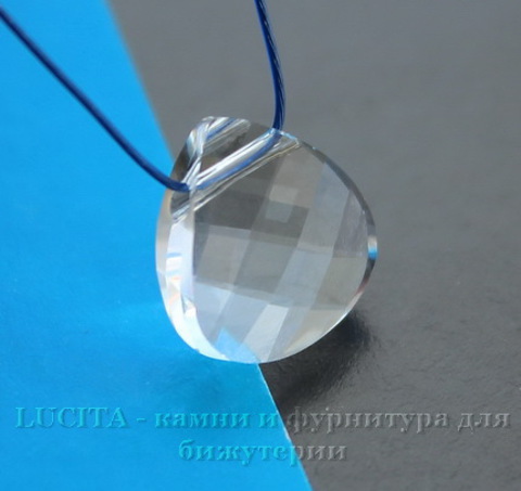 6012 Подвеска Сваровски Flat Briolette Crystal (11x10 мм) ()