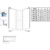 Radaway 10316080-01-01L Modo SL PNJ II 80 Left