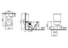 Vitra S20 5511B003-0075 Унитаз напольный, цвет: белый