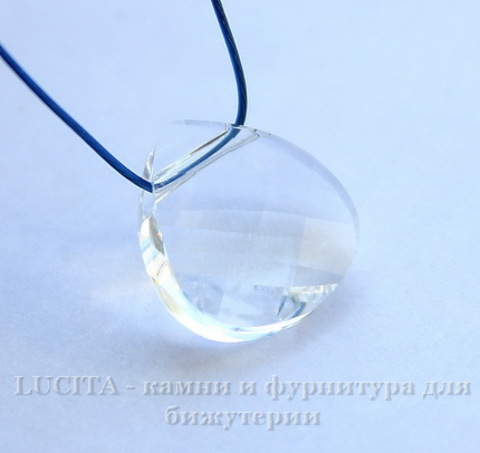 6012 Подвеска Сваровски Flat Briolette Crystal (11x10 мм) ()