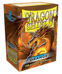 Dragon Shield - Оранжевые протекторы 100 штук