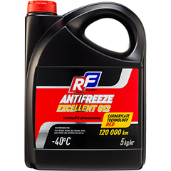17359N RUSEFF Антифриз ANTIFREEZE EXCELLENT G12 40 (5кг) - 5 кг