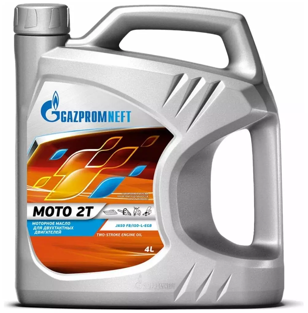 Масло моторное 2T Gazpromneft Мото 2T минеральное 4 л