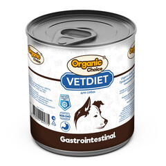 Organic Сhoice VET Gastrointestin консервы для собак профилактика болезней ЖКТ 340 гр