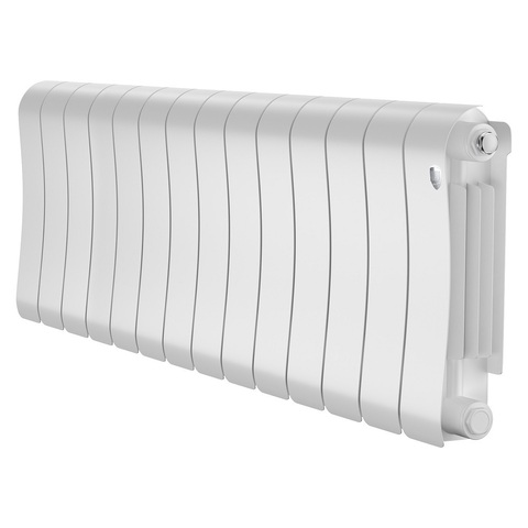 Royal Thermo Infinity 300 Bianco Traffico VR80, 14 секции  - радиатор с нижним правым подключением