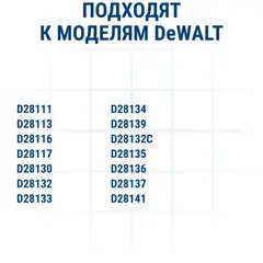Щетка графитовая для DeWALT ПРАКТИКА ( 1003860-00) 6,4х10х13 мм, автостоп (790-595)