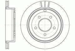 Диск тормозной вентилируемый G-brake  GR-02249