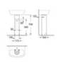 Grohe Bau 39425000 Пьедестал для раковины
