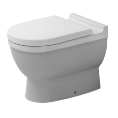 Duravit Starck 3 124090000 Унитаз напольный приставной 560х360 мм, с креплением, цвет белый фото