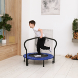 Батут с поручнем DFC JUMPFIT 36'' синий фото №14
