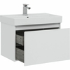 Aquanet Nova Lite 245243 Тумба с раковиной, цвет: белый глянец