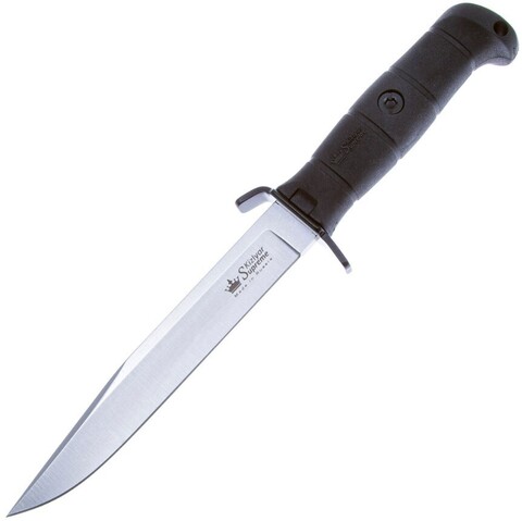 Тактический нож Vector, сталь 420HC StoneWash, рукоять Black Kraton, Kizlyar Supreme, 4610094292005