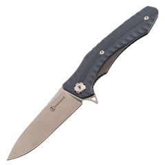 Фото Складной нож Maxace Zealot Blue, сталь K110, G10