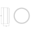 Gessi Emporio accessories 38827#299 Мыльница настольная, сатинированное стекло, цвет: Black XL