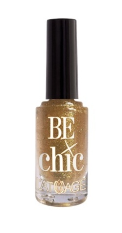 L’atuage Лак для ногтей BE CHIC  тон 703 золотые блёстки  8,5мл