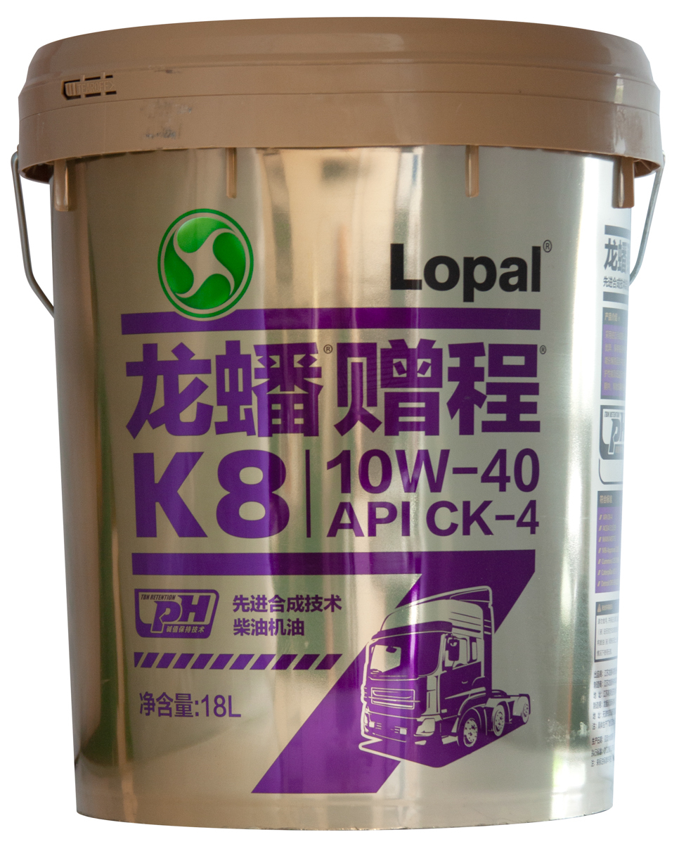 Моторное масло Lopal Extra K8 10W-40 CK-4 синтетическое 18л