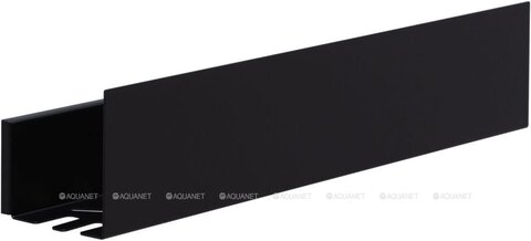 Aquanet 341532 Полка Магнум Н 600х120х100 цв. черный матовый (341532)