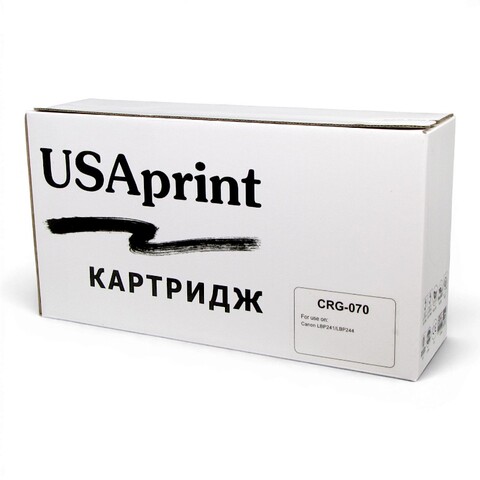 Картридж лазерный USAprint CRG-070 Cartridge 070 (5639C002AA) черный (black), до 3000 стр. - купить в компании MAKtorg