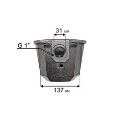 Корпус насоса водяного QUATTRO ELEMENTI A800Ci Deep (645-280-007)