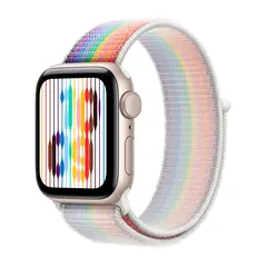 Умные часы Apple Watch SE 3 (2025) GPS, 40mm, Starlight Aluminium Case with Pride Edition Sport Loop