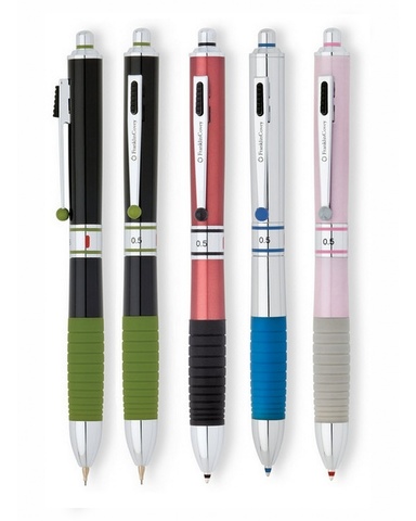 Ручка многофункциональная Franklin Covey Hinsdale Pink Lacquer & Grey Grip (FC0090-4) (FC0090-4)
