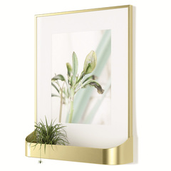 Фоторамка matinee, 31x8x39 см, матовая латунь