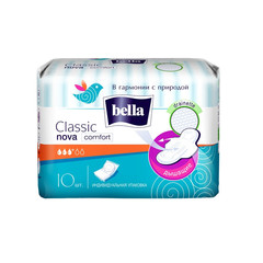 Прокладки женские гигиенические bella Classic Nova Сomfort, 10 шт./уп.