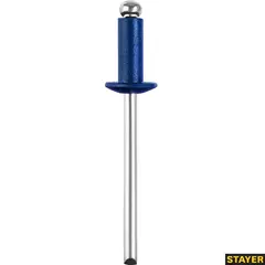 STAYER Color-FIX, 3.2 х 8 мм, синий насыщенный, 50 шт, алюминиевые заклепки, Professional (3125-32-5005)