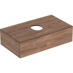 Geberit VariForm 501.168.00.1 Тумба под раковину, 90x23.5x51см, Пекан / Меламин, древесная структура фото