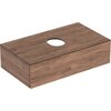 Geberit VariForm 501.168.00.1 Тумба под раковину, 90x23.5x51см, Пекан / Меламин, древесная структура