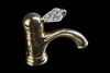 Boheme Crystal 281-CRST Смеситель для раковины, цвет: золото