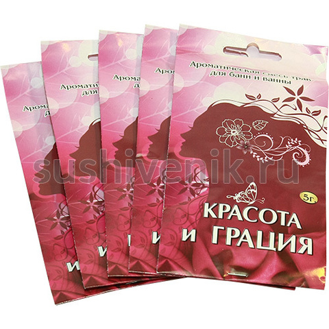 Ароматическая смесь для бани и ванны Красота и грация - 6