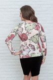 Джемпер для беременных 01838 белый
