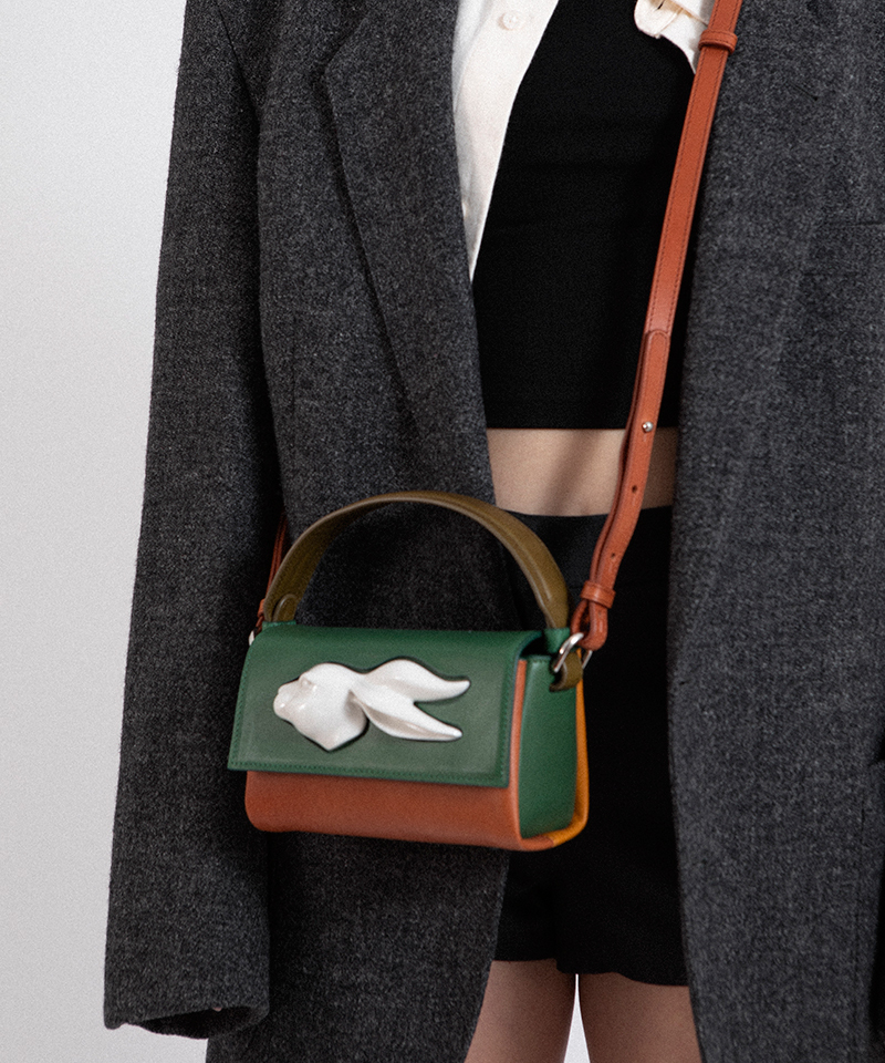 Сумка Flap Mini Rabbit Head Bag Multi