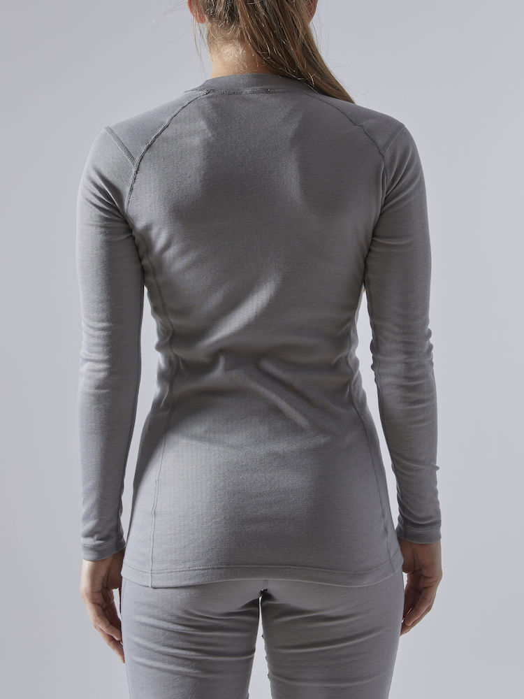 Craft Core Warm Baselayer комплект термобелья женский grey - 4
