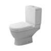 Duravit Starck 3 126090000 унитаз моноблок приставной 655х360 мм, слив в стену , с креплениями, цвет белый