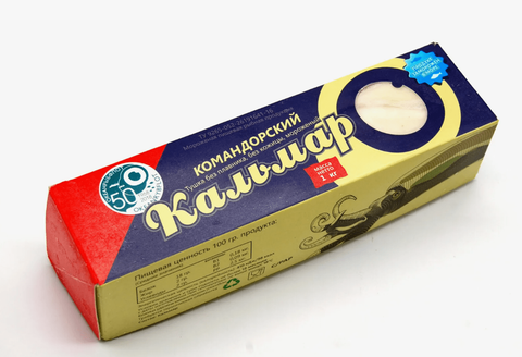Кальмар Комадорский 1 кг свежемороженый