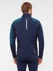Мужской тренировочный лыжный костюм Moax Tauri Pro Hybrid Softshell зелено-синий - 4