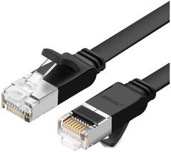 Кабель сетевой UGREEN NW316 (55173) Cat6 F/UTP Ethernet Cable, 3м, черный