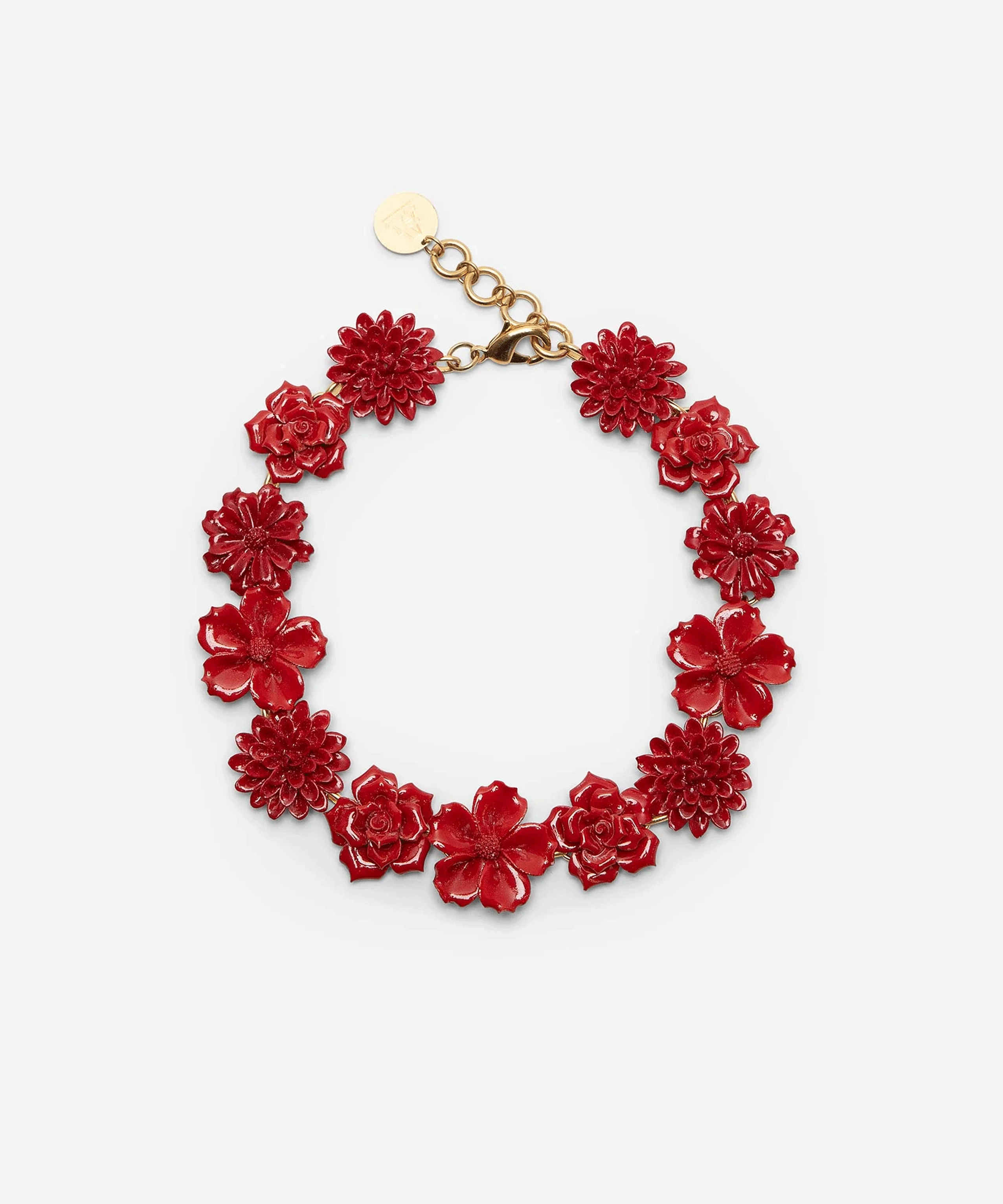 Чокер FLOWER RED