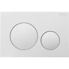 BelBagno BB-17C-BL Кнопка смыва, белый глянец фото