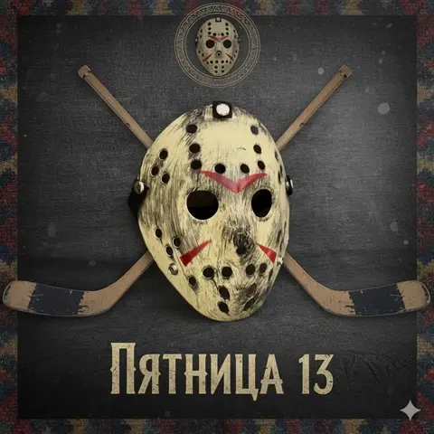 Маска Джейсона Вурхиза из фильма Пятница 13-е
