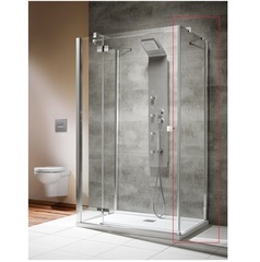 Radaway Almatea KDJ+S 31553-01-01L2 Боковая стенка для душевого уголка фото