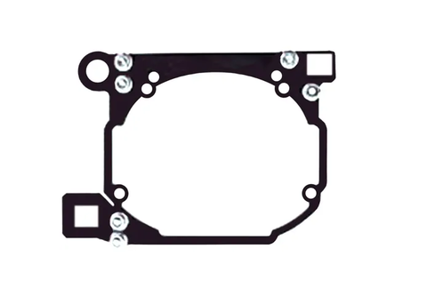 Переходные рамки Mtf Light №229 на Toyota RAV4 2010-2012 для установки модулей Hella 3R вместо штатных галогенных модулей. Переходные рамки Mtf Light №229 на Toyota RAV4 2010-2012 для установки модулей Hella 3R вместо штатных галогенных модулей.